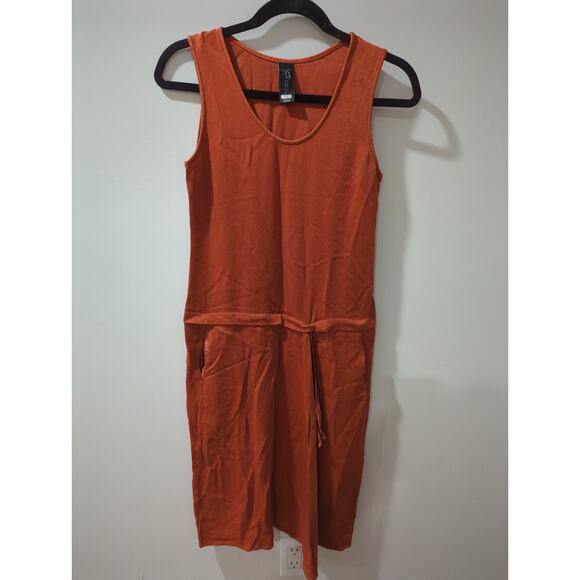 Zero + Maria Cornejo Iro Orange Dress - Picture 4 of 6